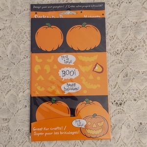 Halloween Stickers Design Your Own Pumpkin 4 Sheets